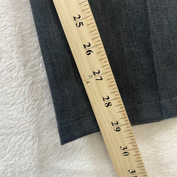 EDDIE BAUER Nano Care Dress Casual Pleated Ruston Fit Pants Charcoal 36 x 29 - Picture 8 of 9